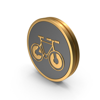 Round Bicycle Icon PNG & PSD Images