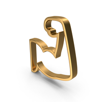Gold Strong Icon PNG & PSD Images