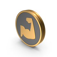 Round Strong Icon PNG & PSD Images