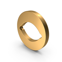 Gold Round Lemon Icon PNG & PSD Images