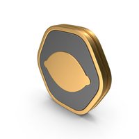 Hexagonal Lemon Icon PNG & PSD Images
