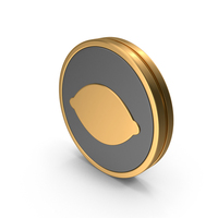 Round Lemon Icon PNG & PSD Images