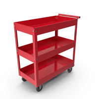 Service Utility Cart 3 Shelf PNG & PSD Images