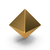 Gold Geometric Shape PNG & PSD Images