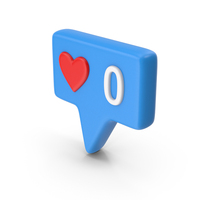 Blue Social Media Banner 0 Likes PNG & PSD Images