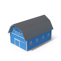 Blue Barn PNG & PSD Images