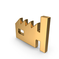 Gold Factory Icon PNG & PSD Images