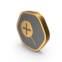 Badge Zoom In Icon PNG & PSD Images
