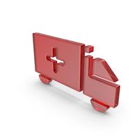 Glass Ambulance Icon PNG & PSD Images