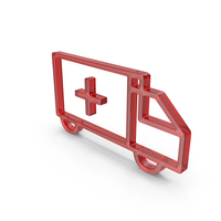 Glass Ambulance Icon PNG & PSD Images