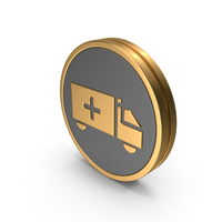 Badge Ambulance Icon PNG & PSD Images