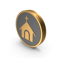 Badge Church Icon PNG & PSD Images
