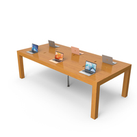 Apple Store Table PNG & PSD Images