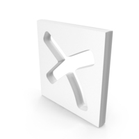 Wrong Cross Reject List In Square PNG & PSD Images