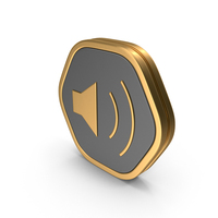 Badge Sound Icon PNG & PSD Images
