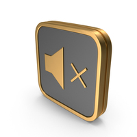 Badge Sound Off Icon PNG & PSD Images