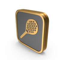 Badge Tennis Racket Icon PNG & PSD Images