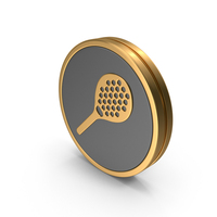 Badge Tennis Racket Icon PNG & PSD Images