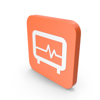 Heart Rate Monitor Icon PNG & PSD Images