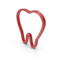 Glass Tooth Outline Icon PNG & PSD Images