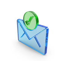 Mail Web Accepted Tick PNG & PSD Images