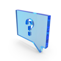 Question Mark Speech Bubble Chat PNG & PSD Images