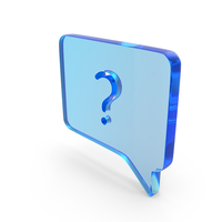 Square Question Mark Speech Bubble Icon PNG & PSD Images