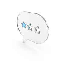 Speech Bubble 1 Star Rating PNG & PSD Images