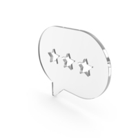 Speech Bubble Empty Star Rating PNG & PSD Images