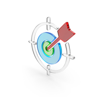 Target Arrow Icon PNG & PSD Images