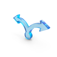 Two Way Directional Arrow Choosing PNG & PSD Images