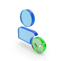 User With Tick Mark Check Correct PNG & PSD Images