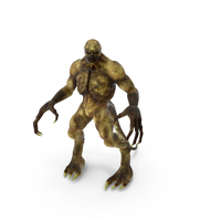 Alien Hunter Monster Green PNG & PSD Images