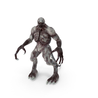 Alien Hunter Monster Blue PNG & PSD Images