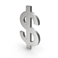 Silver Dollar Symbol PNG & PSD Images