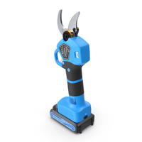 Blue Komok Cordless Pruner PNG & PSD Images