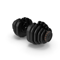 Dial Weight Adjusting Dumbbell PNG & PSD Images