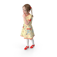 Everyday Style Child Girl Standing PNG & PSD Images