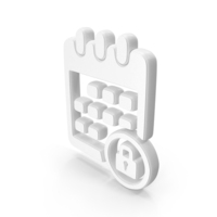 Calendar Day Event Lock Symbol White PNG & PSD Images