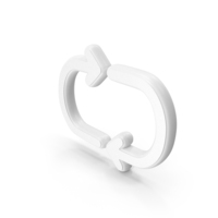 White Connect Turn Left And Right Arrow Symbol PNG & PSD Images