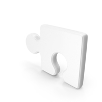 Puzzle Symbol White PNG & PSD Images