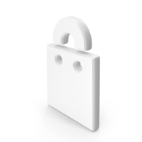 White Shopping Bag Symbol PNG & PSD Images