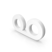 White Voicemail Symbol PNG & PSD Images