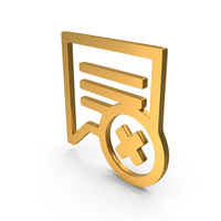 Comment Cancel Icon Gold PNG & PSD Images