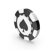 Spades Poker Chip PNG & PSD Images