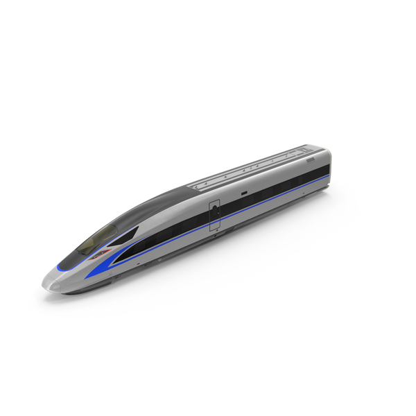 High Speed Bullet Train Locomotive Tail PNG & PSD Images
