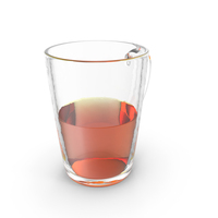 Tall Glass Tea Cup Half Full PNG & PSD Images