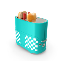 Toaster Carrying Hot Dog PNG & PSD Images