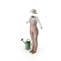 Women Gardener Clothes PNG & PSD Images