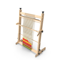 Wooden Tapestry Weaving Loom Aged PNG & PSD Images